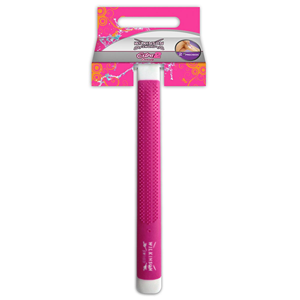 Wilkinson Extra 2 Beauty Double Blade Disposable Razor for Men - Comfortable Shaving Solution by Beauty Care Bag