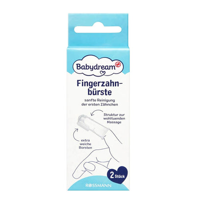 Babydream Baby Finger Toothbrush for Gentle Gum Care, 2-Pack by Beauty Care Bag