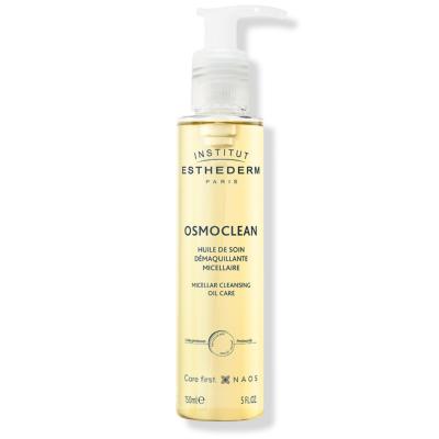 Institut Esthederm Osmoclean: Micellar Cleansing Oil for Sensitive Skin - Gentle Makeup Remover & Hydrating Facial Cleanser (150ml/5.07 fl oz) by Beauty Care Bag