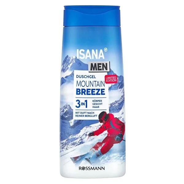 Isana Men 3-in-1 shower gel in Mountain Breeze scent