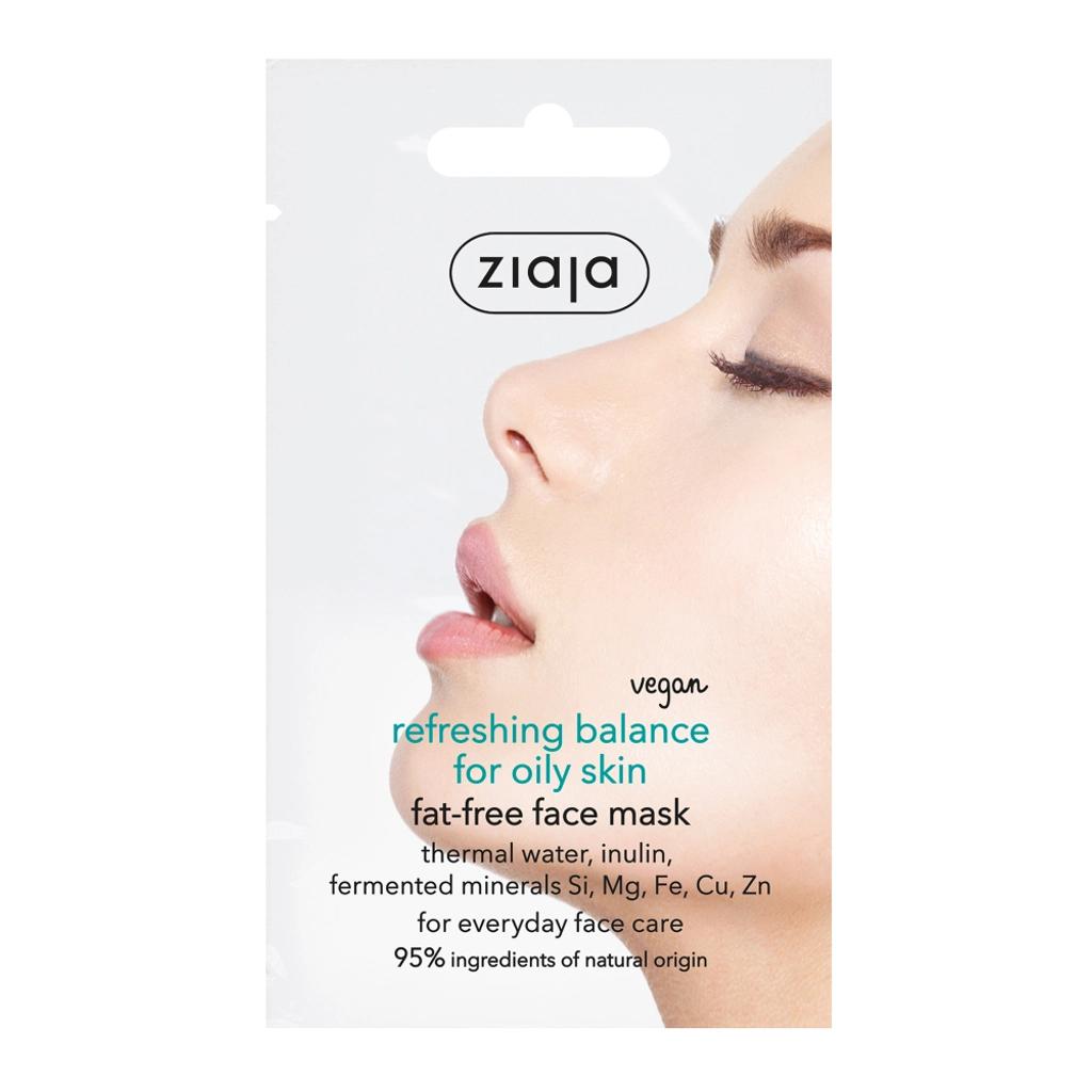 Ziaja Oil-Free Refreshing Face Mask for Oily Skin 7 ml by Beauty Care Bag