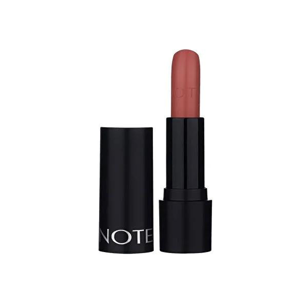 Note Deep Impact Optimistic Rose Lipstick: Creamy, Semi-Glossy, Long-Lasting Moisturizing Lip Color by Beauty Care Bag