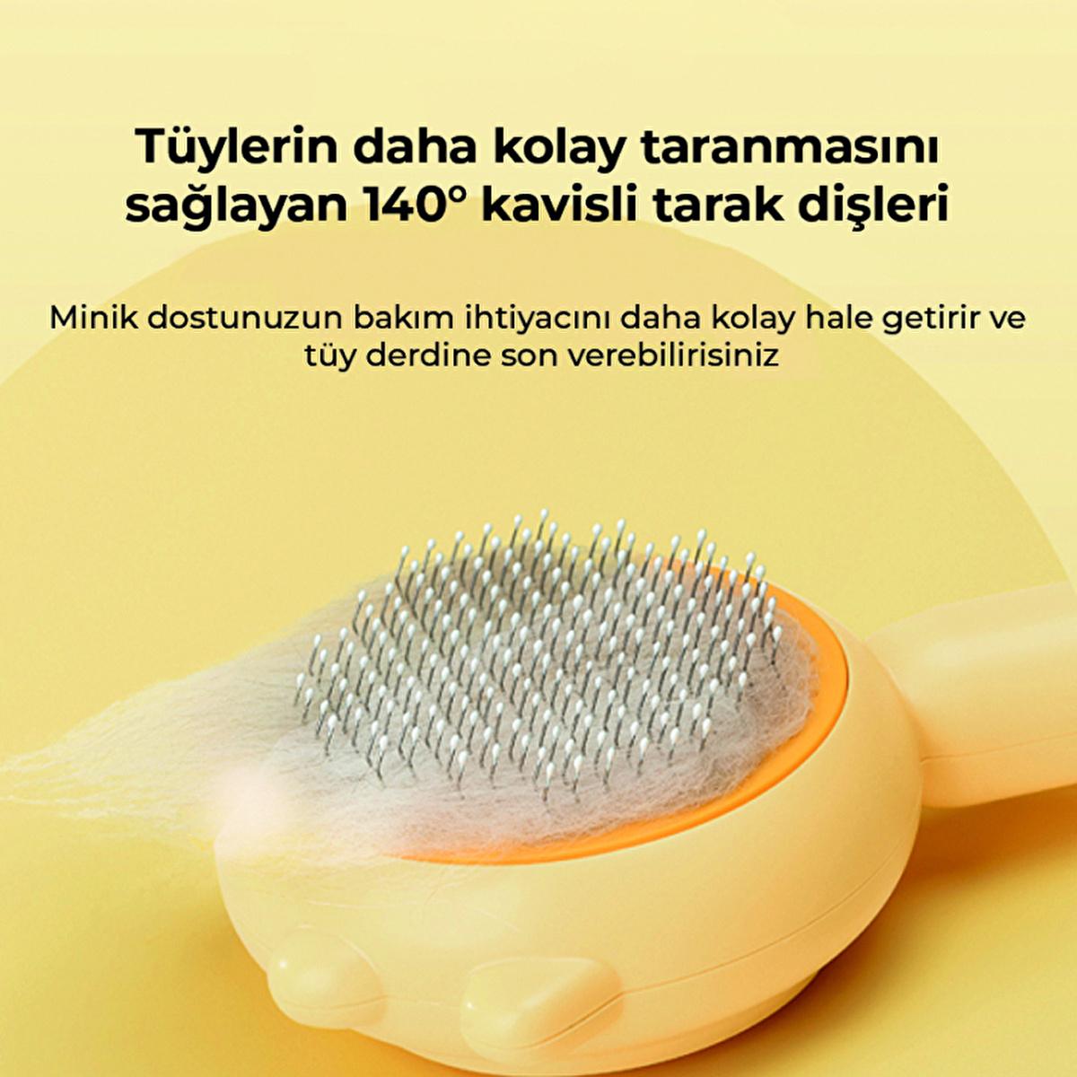 Neutron Pet Grooming Tool - Adjustable Comb for Cats & Dogs, Ergonomic Handle, Easy Hair Collection by Beauty Care Bag
