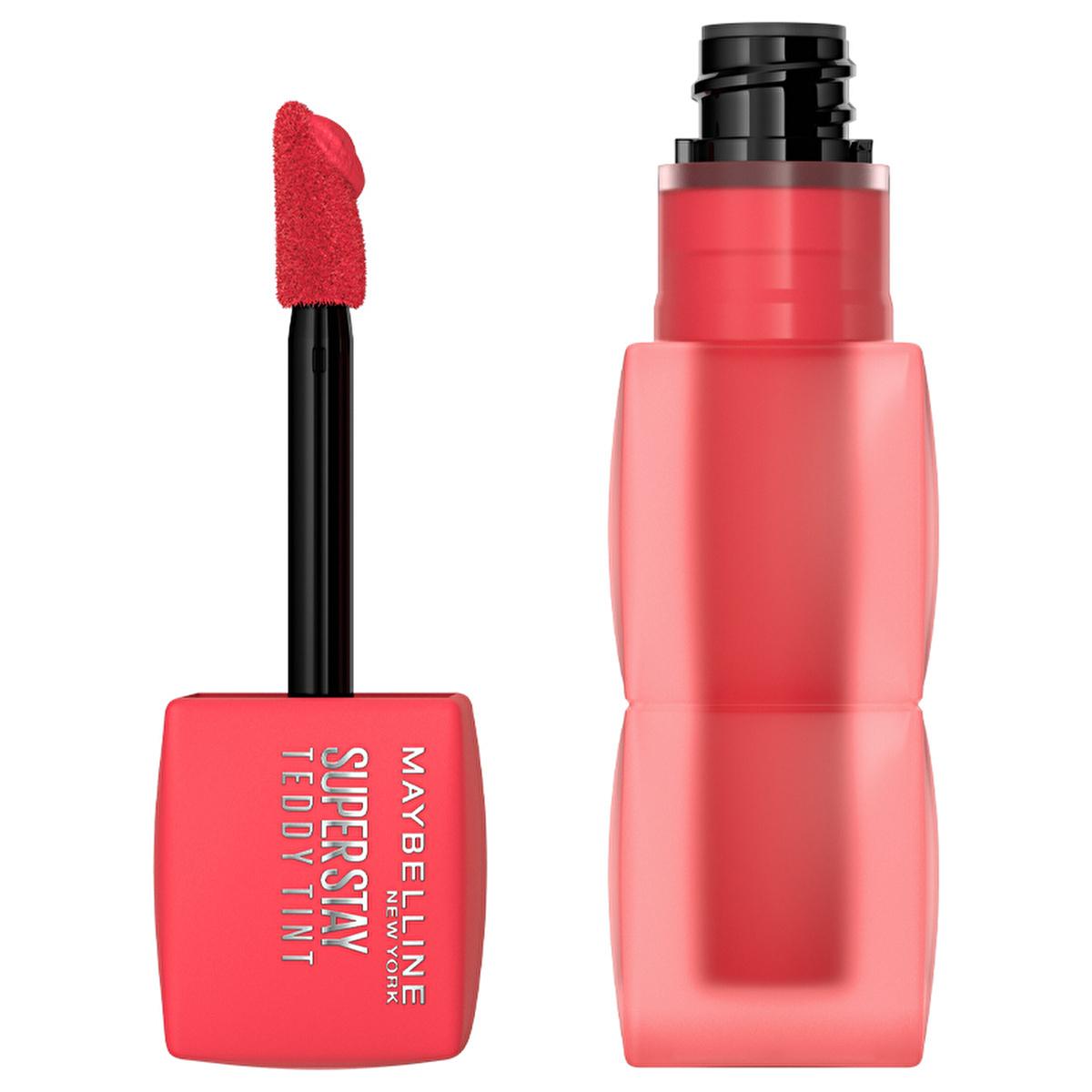 Maybelline Super Stay Teddy Tint: Long Lasting Matte Lip Tint, Buildable Coverage & Versatile Color Ð All-Day Confidence. by Beauty Care Bag