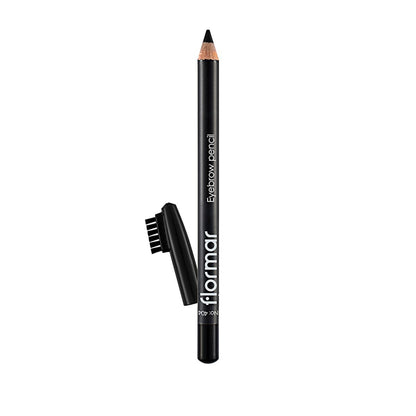 Flormar Eyebrow Pencil - Natural, Long-Lasting Eyebrow Makeup with Built-in Brush by Beauty Care Bag