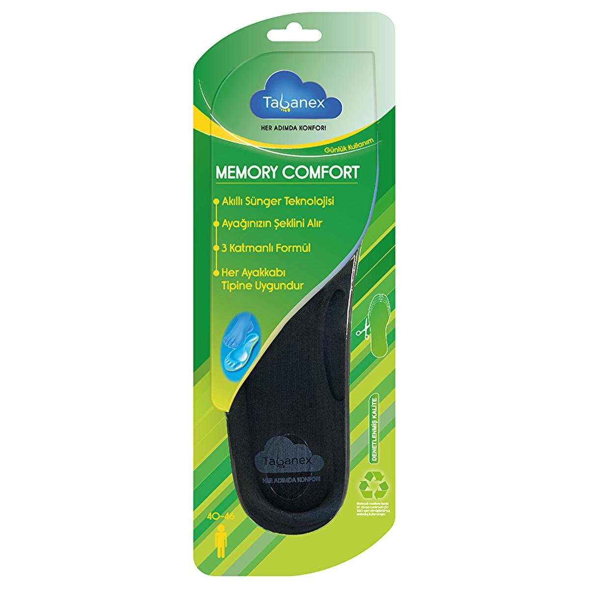 Tabanex Memory Foam Insoles for Comfortable Footwear and Foot Pain Relief - Customizable Insoles for MenFoot CreamTorqelo.com