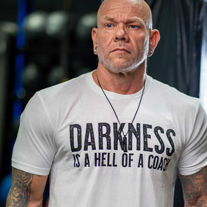 Darkness is a Hell of a Coach - Tag Necklace by Tango Charlie Apparel