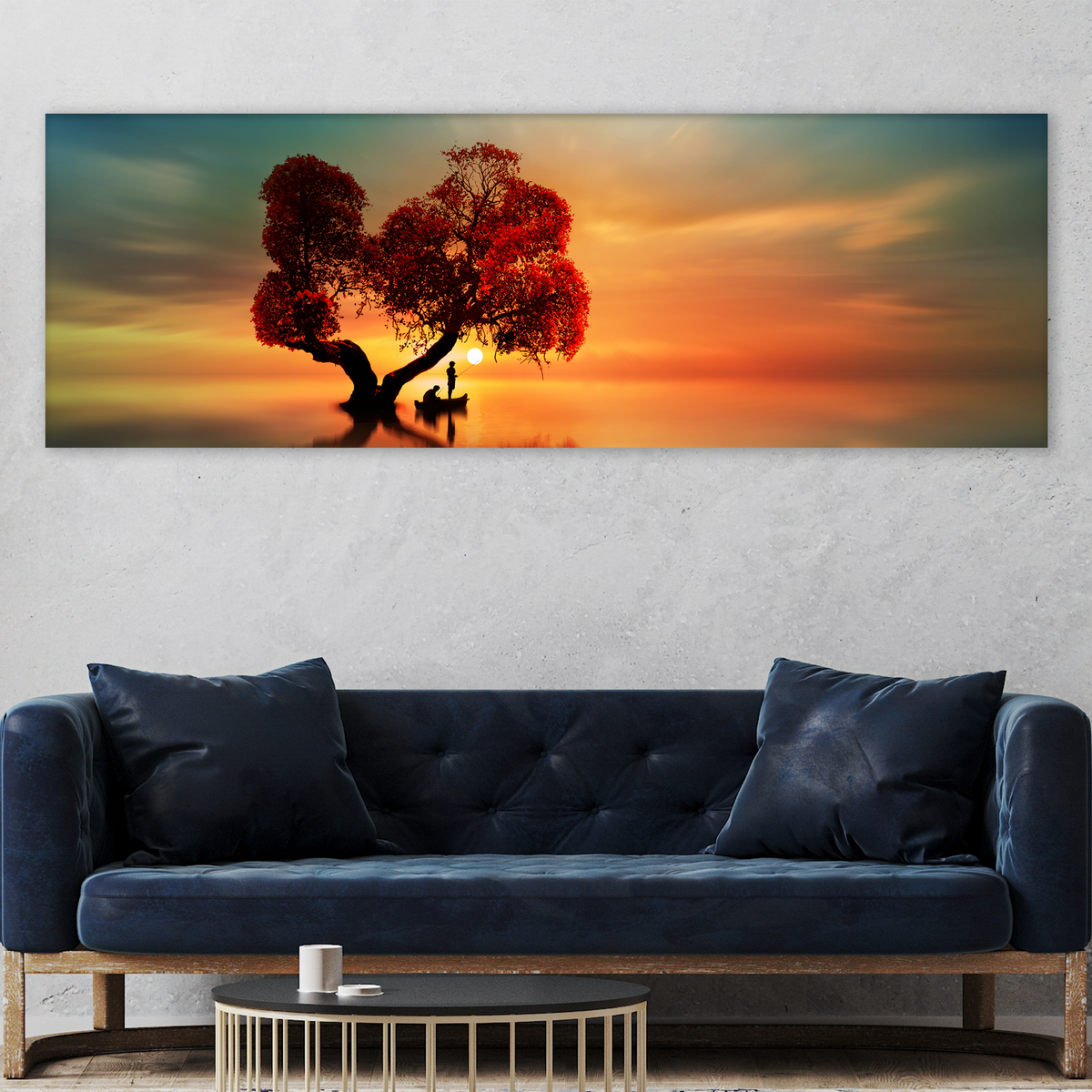 Alone Tree Canvas Wall Art II by Tailored Canvases