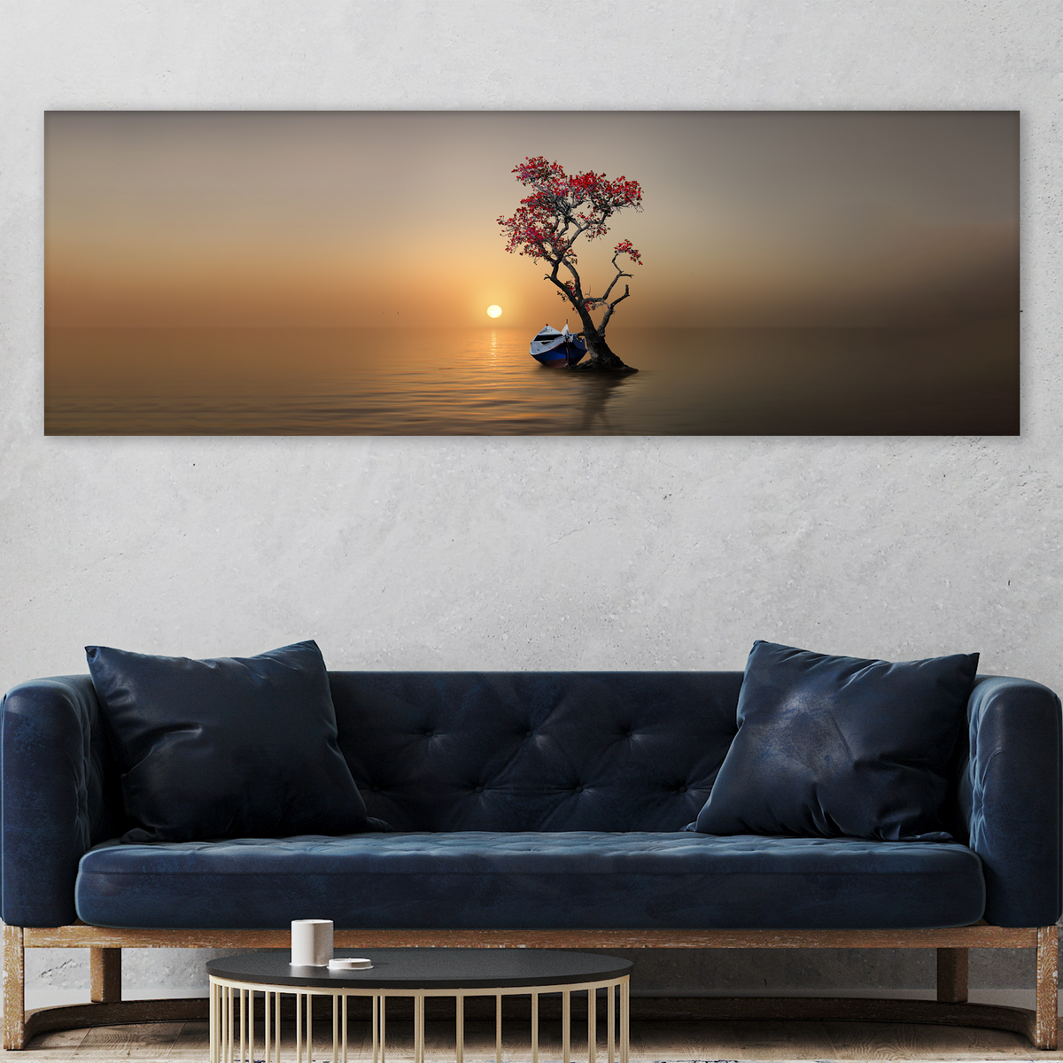 Alone Tree Canvas Wall Art IV by Tailored Canvases