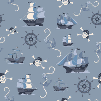 Pirate Ships Tank Romper by Sweet Bamboo