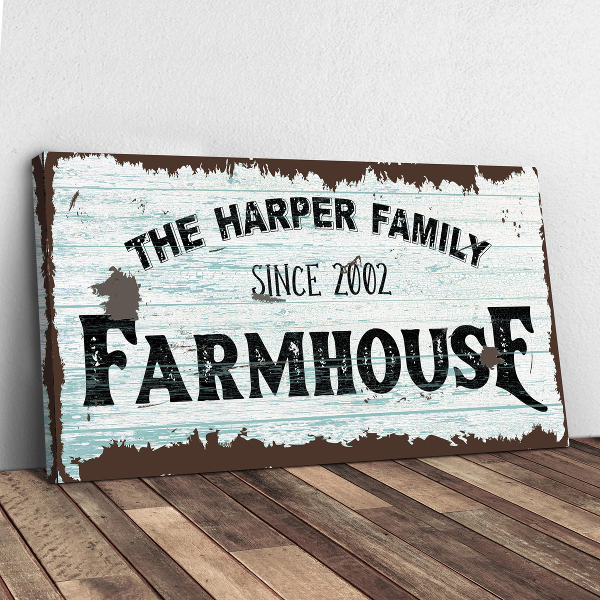 Family Farmhouse Sign IV by Tailored Canvases