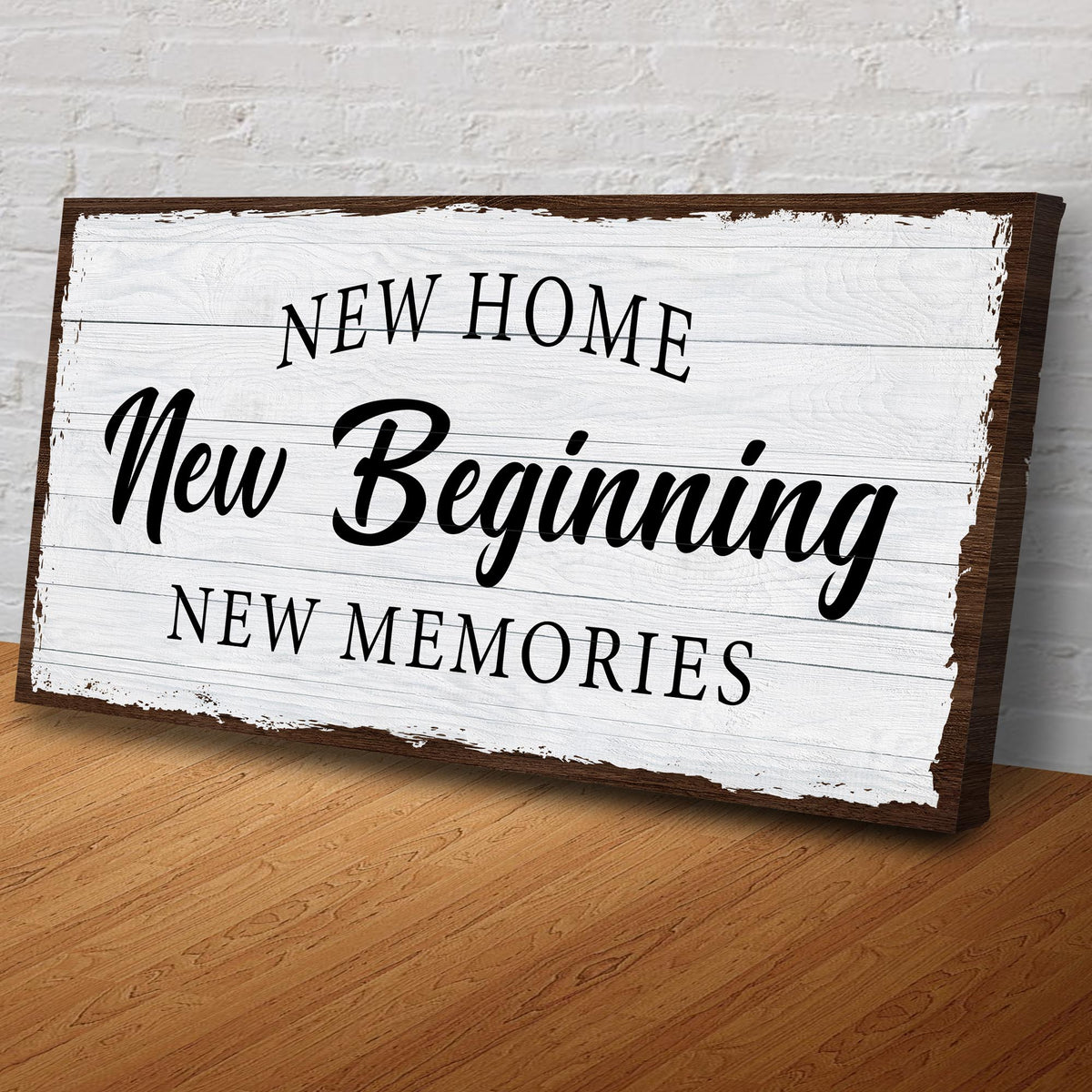 New Home Sign by Tailored Canvases