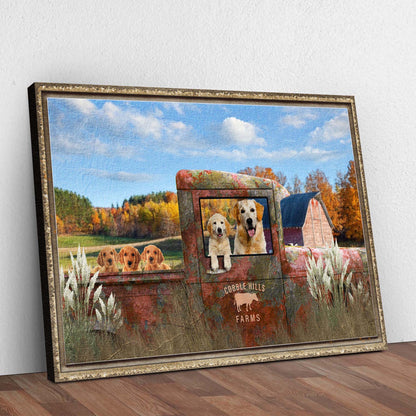 Pet Family Farm Name Sign by Tailored Canvases