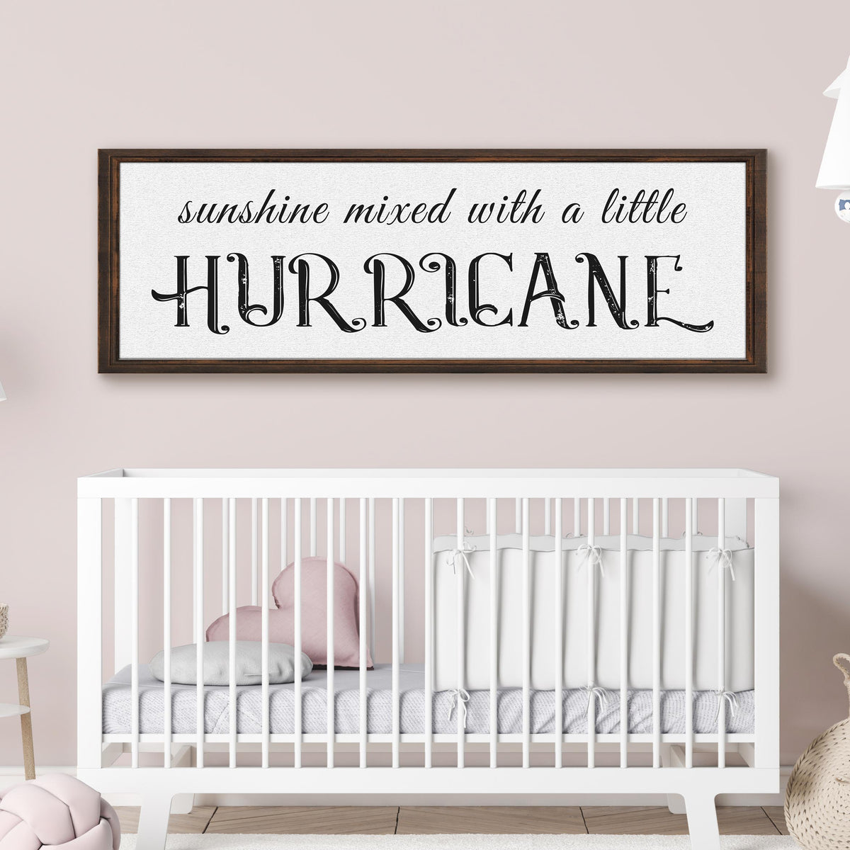 Sunshine Mixed With A Little Hurricane Sign II by Tailored Canvases