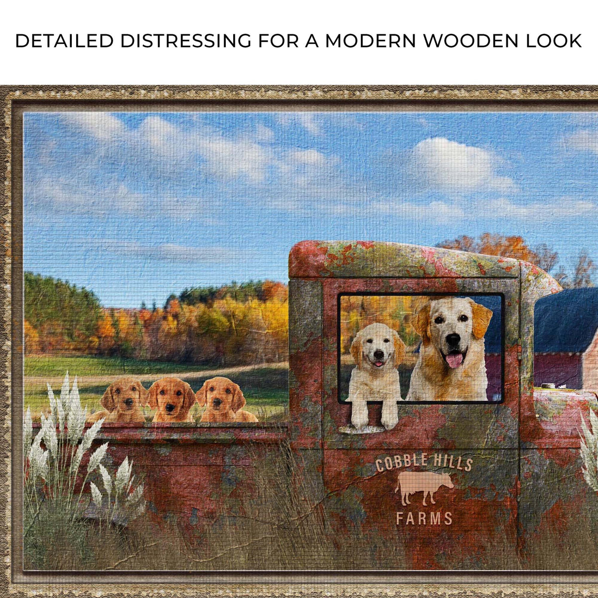 Pet Family Farm Name Sign by Tailored Canvases