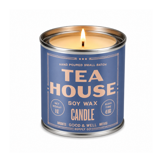 Tea House Soy Candle by Good & Well Supply Co.