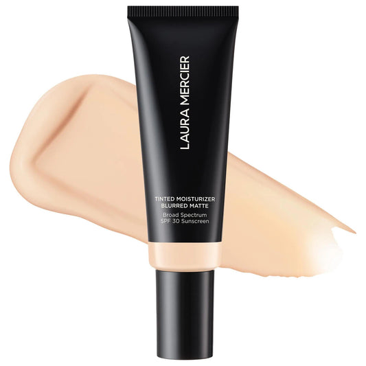 Glossier Tinted Moisturizer Oil-Free Blurred Matte SPF 30 - Vegan, Cruelty-Free Makeup with 24hr Shine Control by Beauty Care Bag