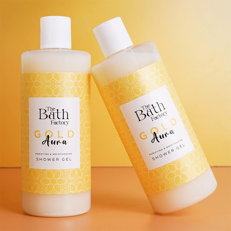 The Bath Factory Gold Aura Shower Gel for Glowing Skin 400 mlBody CareTorqelo.com