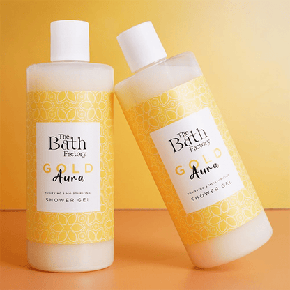 The Bath Factory Gold Aura Shower Gel for Glowing Skin 400 mlBody CareTorqelo.com