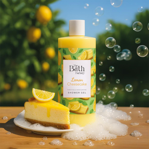 The Bath Factory Lemon Cheesecake Shower Gel 400 ml by Beauty Care Bag