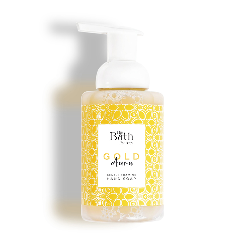 The Bath Factory Gold Aura Moisturizing Foaming Hand Soap 300 ml by Beauty Care Bag