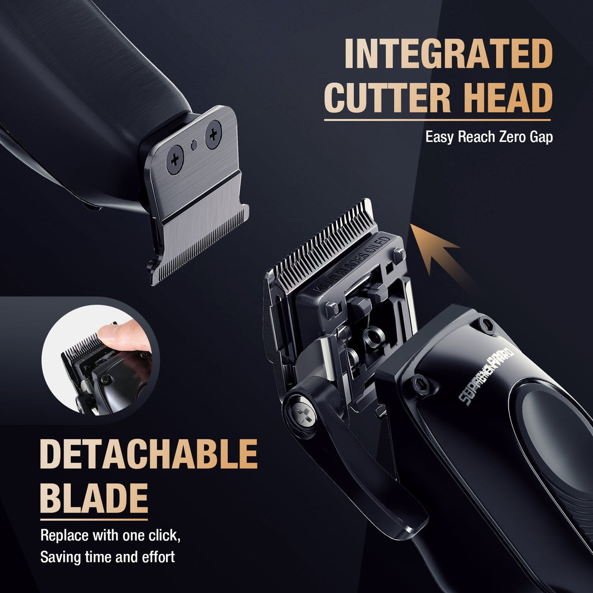The Black Onyx Professional Clipper and Trimmer Set - HC756BXSUPRENT PROTorqelo.com