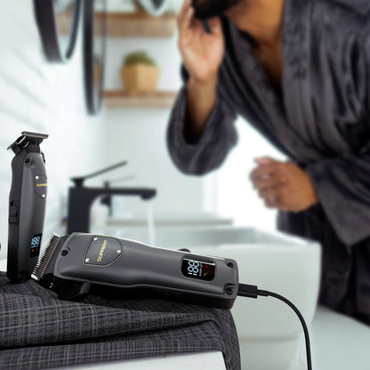The Black Shield Clipper and Trimmer Set - HC236TXSUPRENT PROTorqelo.com
