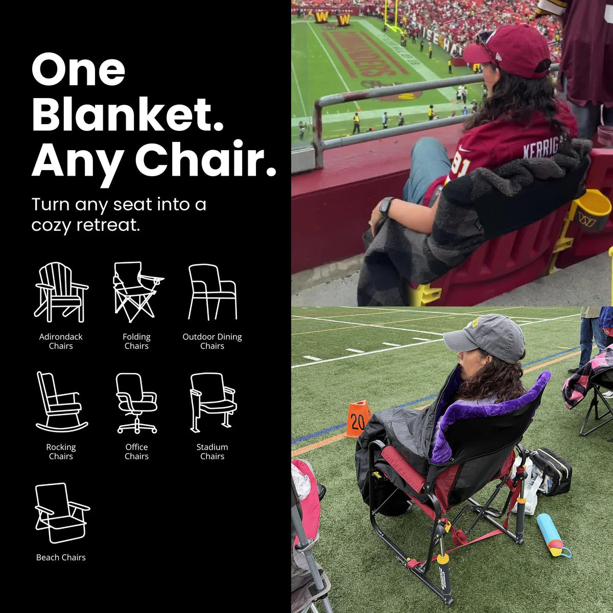 The Chair Blanket DeluxeTorqelo.com