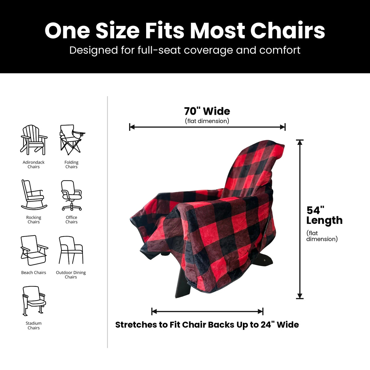 The Chair Blanket DeluxeTorqelo.com