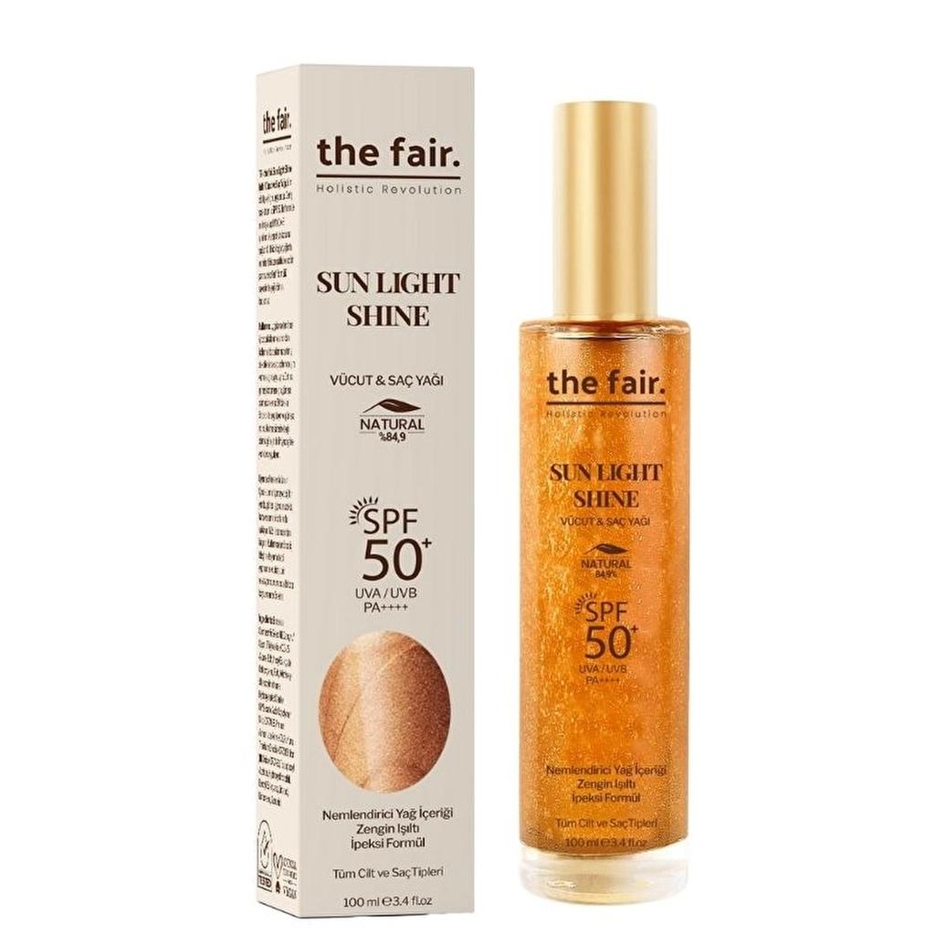 the fair. Sun Light Shine SPF50 Shimmering Sun Oil 100 mlSPFTorqelo.com
