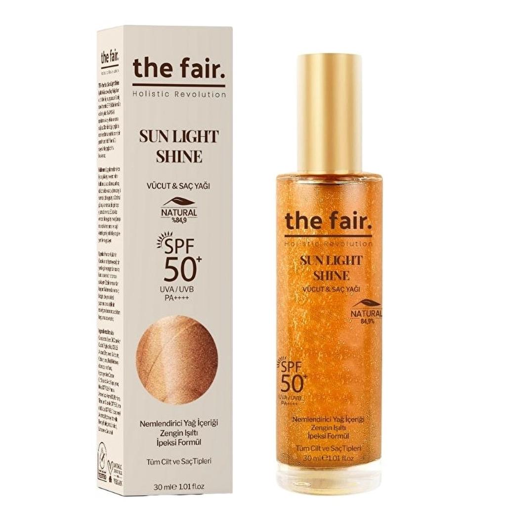 the fair. Sun Light Shine SPF50 Shimmering Sun Oil 100 mlSPFTorqelo.com