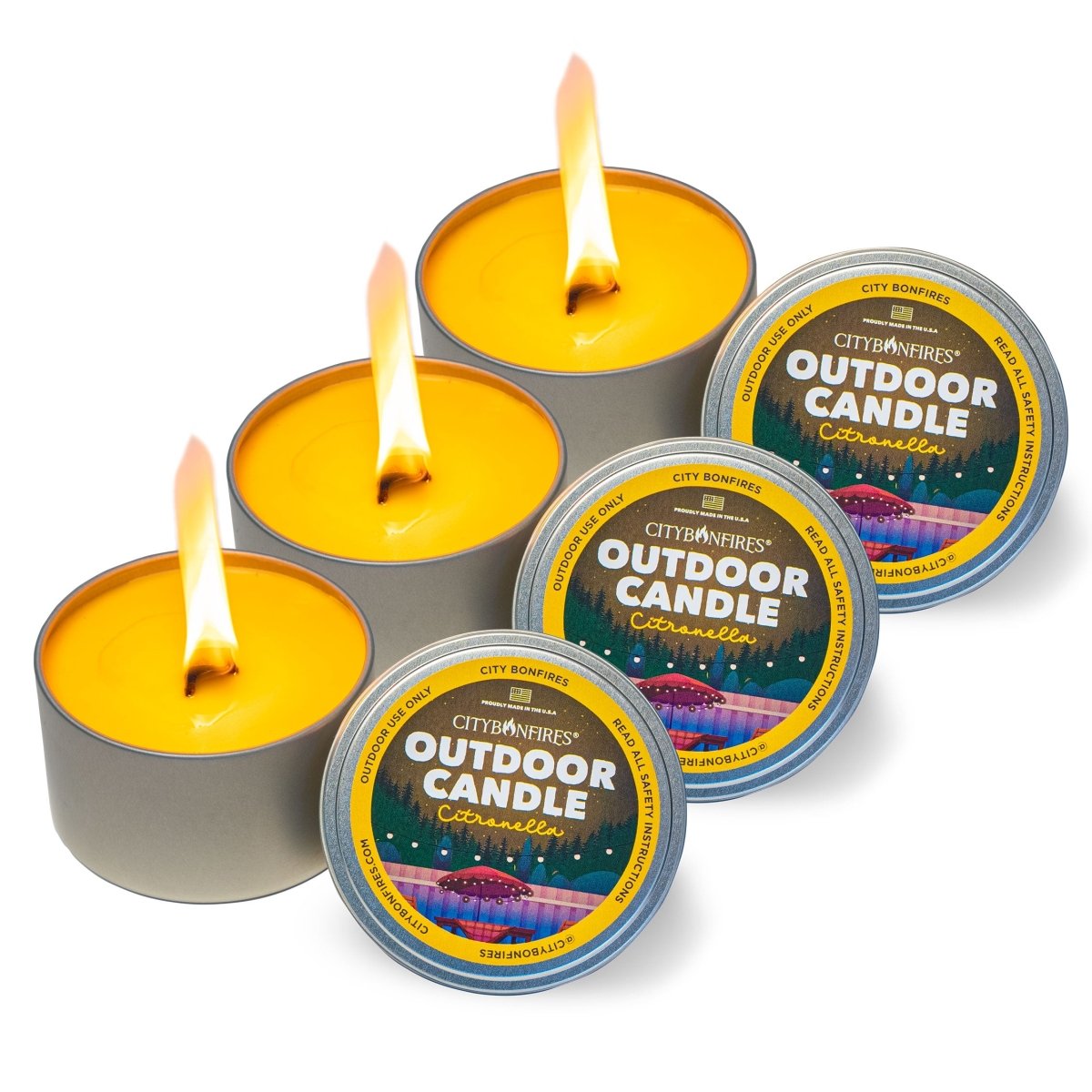 The Outdoor Candle - Citronella by City Bonfires