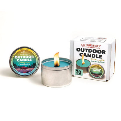 The Outdoor Candle - Citronella and Eucalyptus by City Bonfires