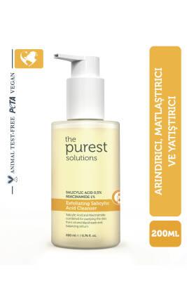 The Purest Solutions Exfoliating Salicylic Acid Cleanser with Niacinamide - 200ml - For Acne Prone, Oily SkinCleanserTorqelo.com