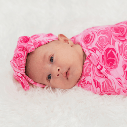 This Must Be Love Swaddle by Sweet Bamboo