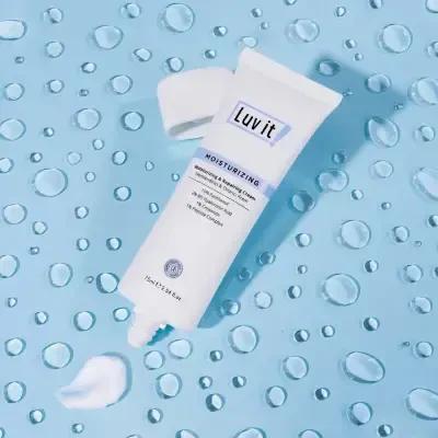 Luv it Moisturizing Cream with Hyaluronic Acid & Panthenol - Anti-Aging Skincare for Dry Skin by Beauty Care Bag
