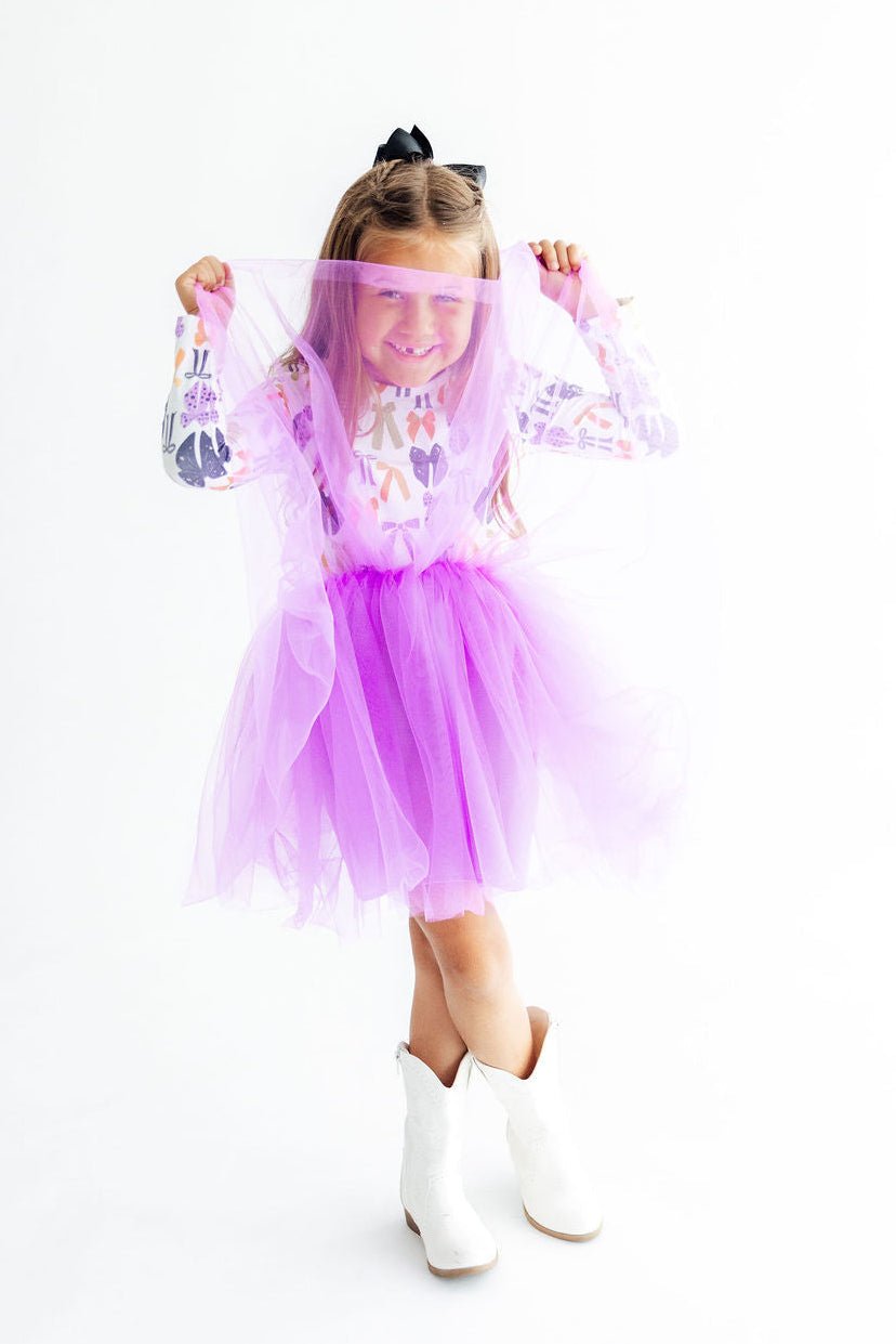Tied with a Boo L/S Tutu DressTutu Dress L/STorqelo.com