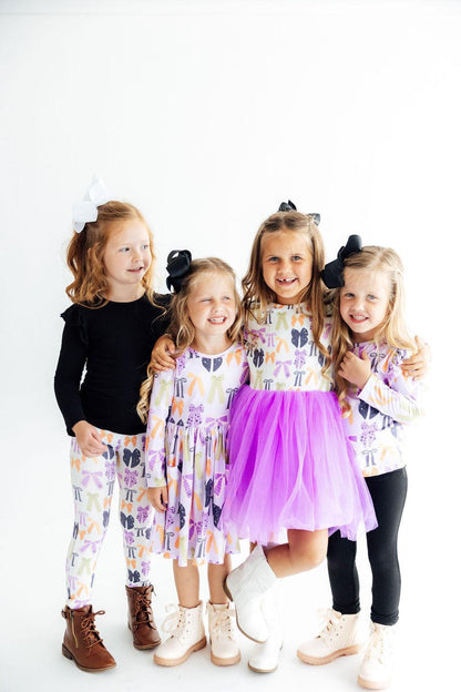 Tied with a Boo L/S Tutu DressTutu Dress L/STorqelo.com
