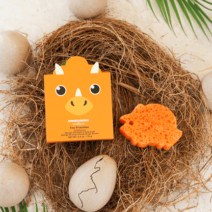 Tina Triceratops | Spongeasaurus Dinosaur BufferBody Wash Infused BufferTorqelo.com