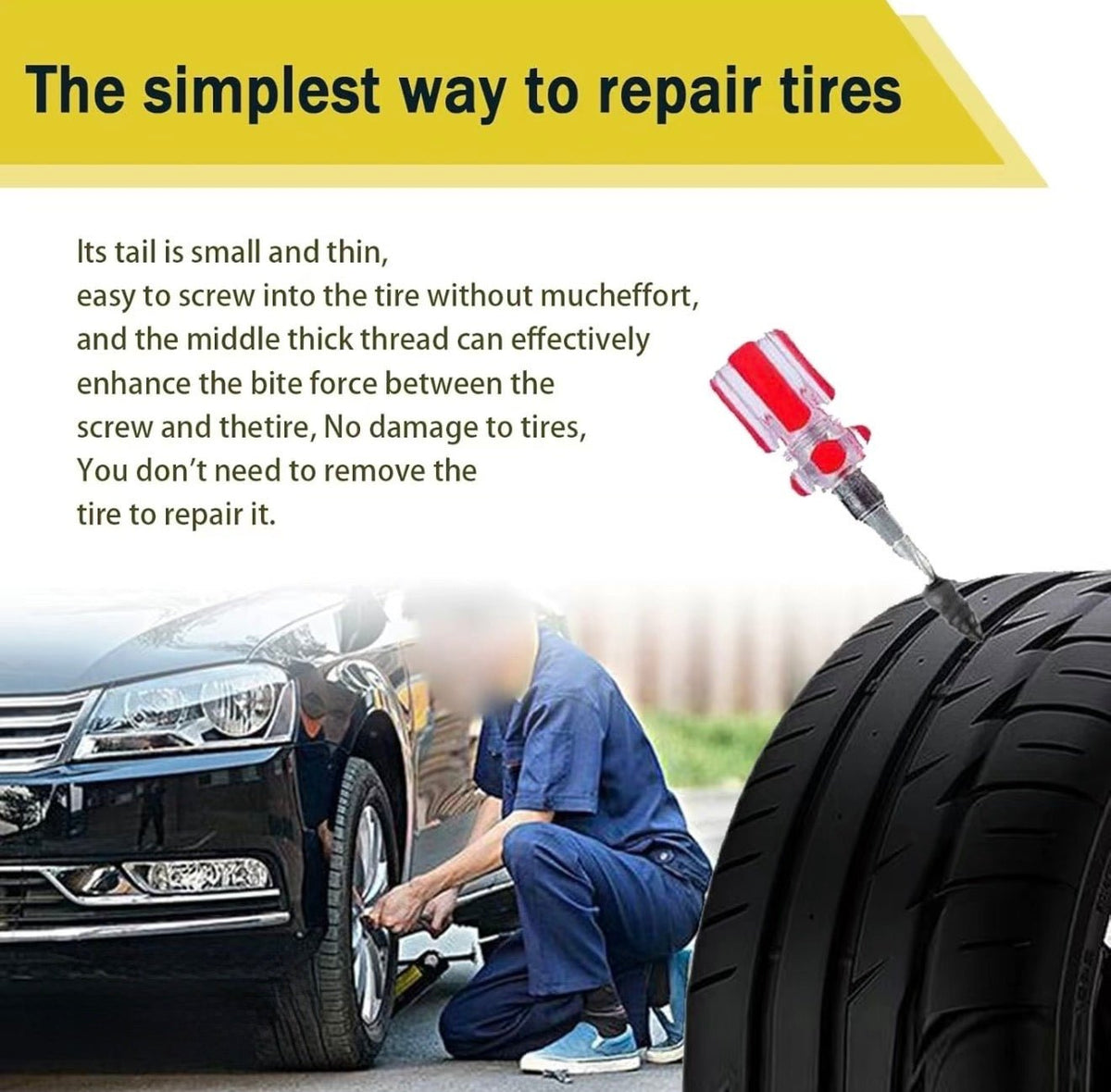 TireFix Rubber Nail KitTorqelo.com