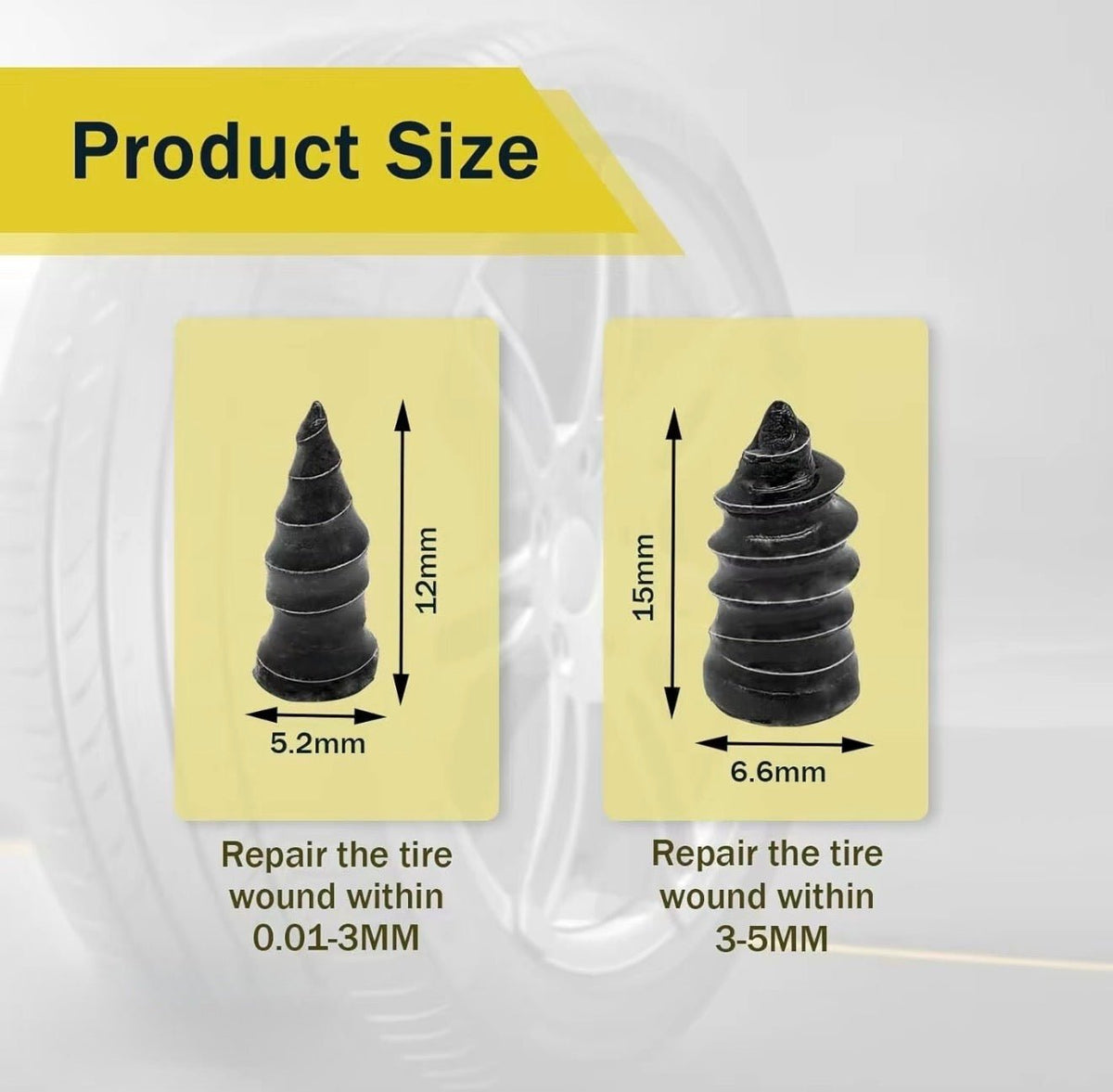 TireFix Rubber Nail KitTorqelo.com