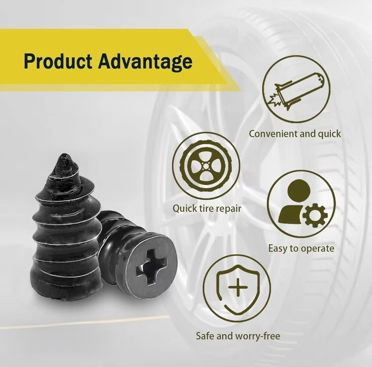 TireFix Rubber Nail KitTorqelo.com