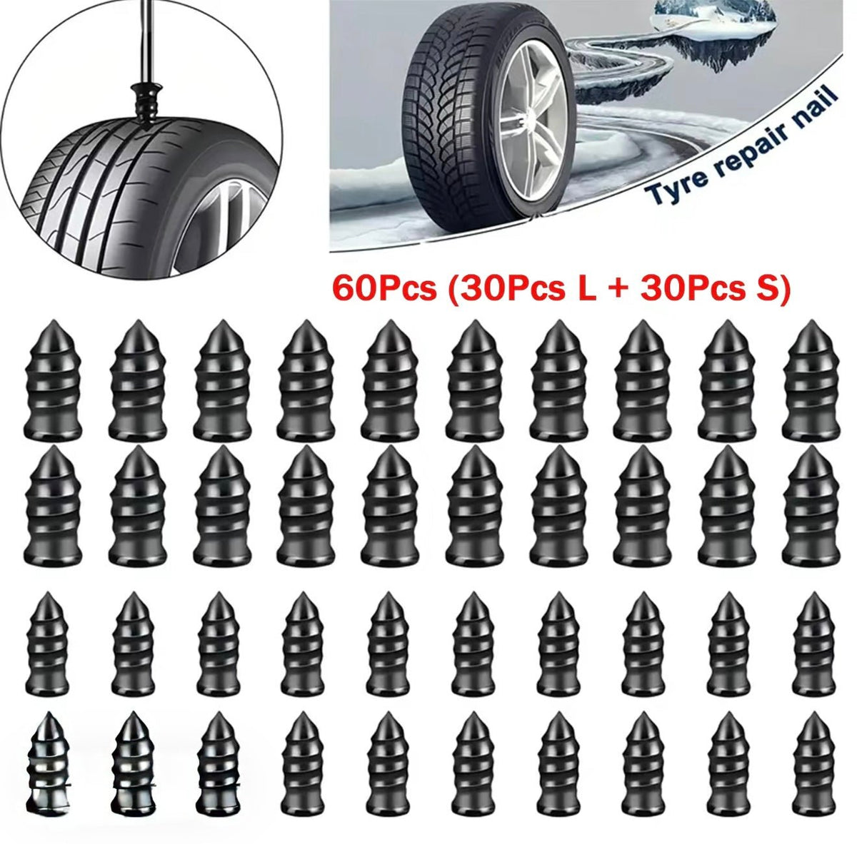 TireFix Rubber Nail KitTorqelo.com