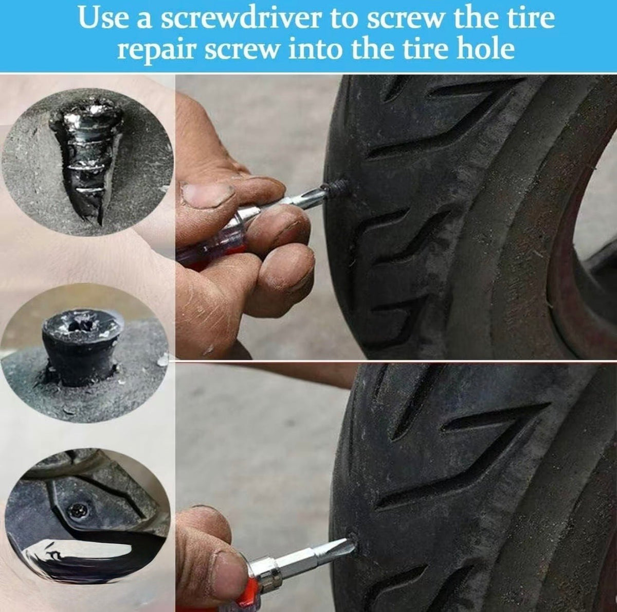 TireFix Rubber Nail KitTorqelo.com