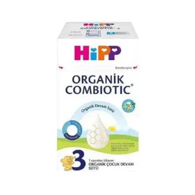 Hipp Organic Infant Formula Stage 3 Combiotic Devam SŸtŸ for Babies from 12 Months - 600g by Beauty Care Bag