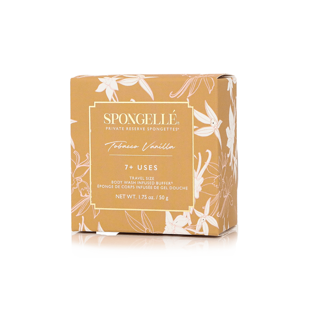 Tobacco Vanilla | SpongetteBody Wash Infused BufferTorqelo.com