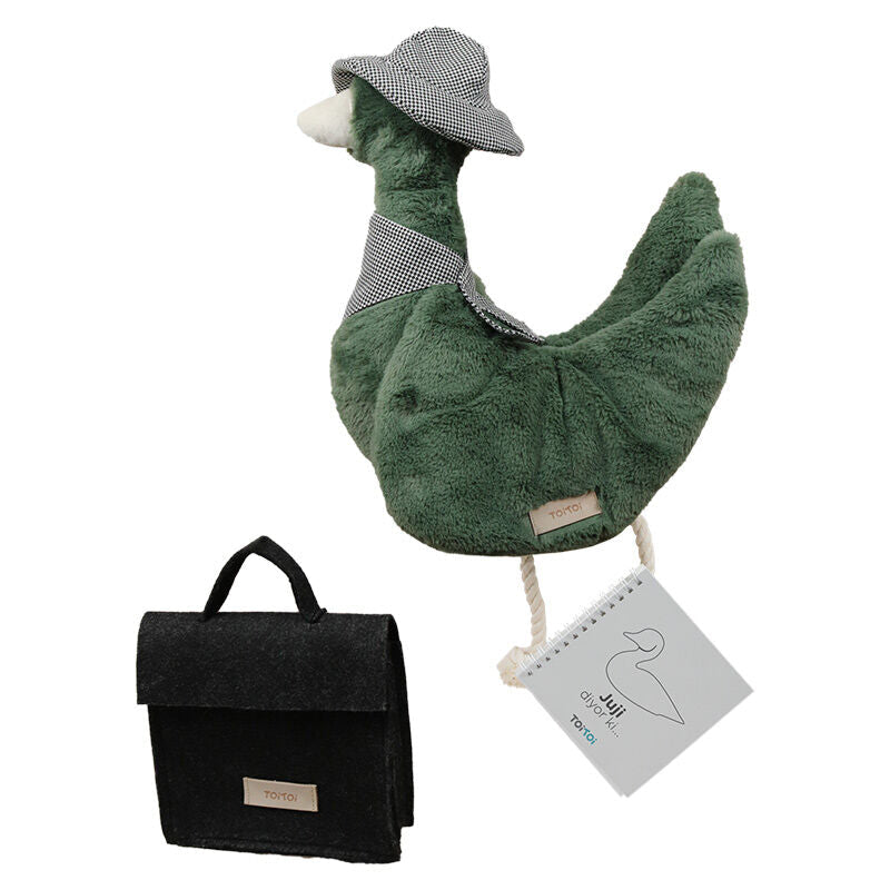 Toi Toi Juji 365 Activity Plush Toy with Felt Bag by Beauty Care Bag