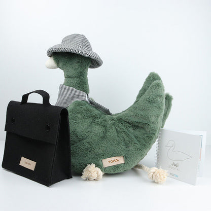 Toi Toi Juji 365 Activity Plush Toy with Felt Bag by Beauty Care Bag