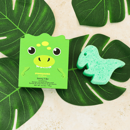 Tommy T-Rex | Spongeasaurus Dinosaur BufferBody Wash Infused BufferTorqelo.com