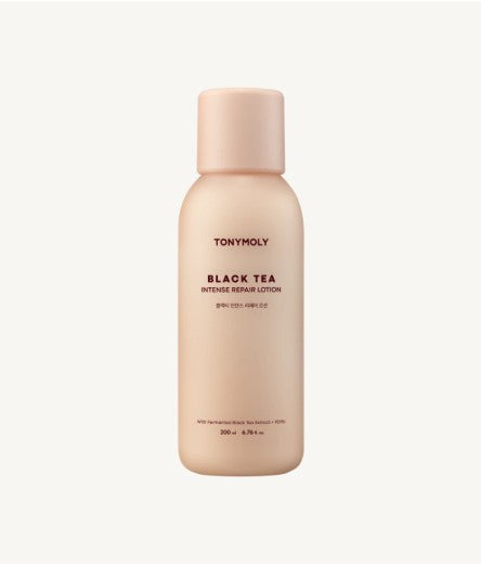 TONYMOLY Black Tea Intense Repair Lotion 200ml by Seoulia